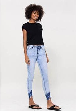 Au Privave Mid-Rise Jean Front Right Women's Clothing