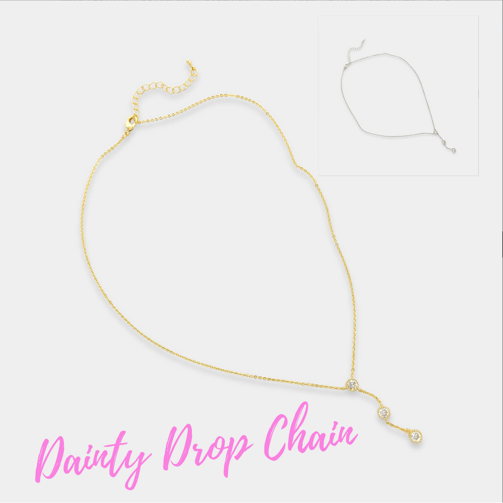 Dainty Drops Necklace