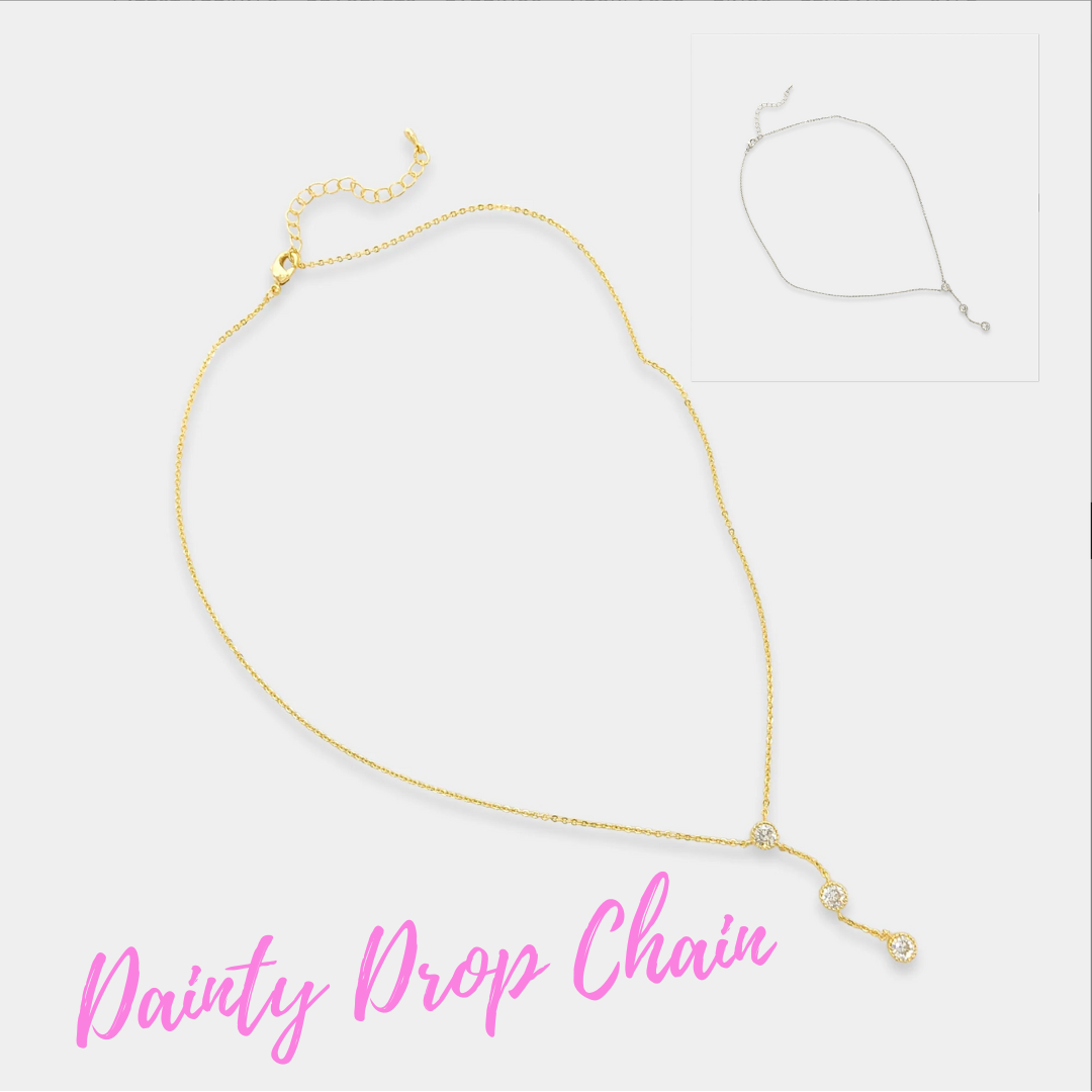 Dainty Drops Necklace