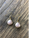 Blush Stone Drop Earrings