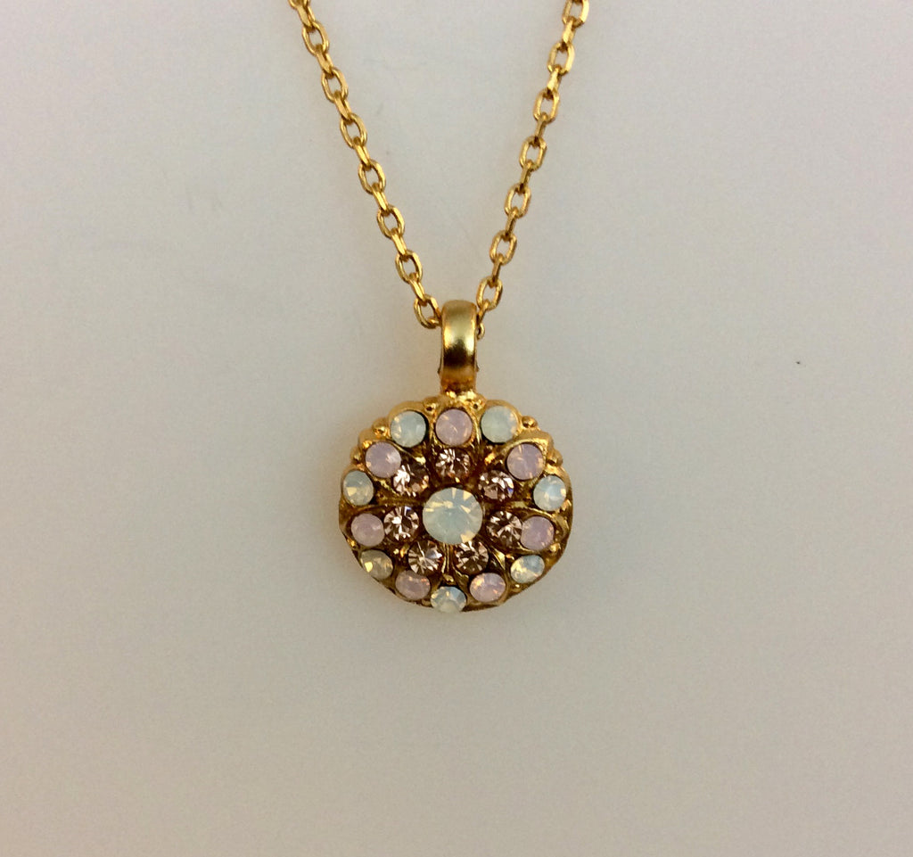 Angel At Your Heart Opal Crystal Pendant