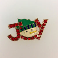 Snowman Joy Pin
