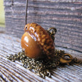Large Woodland Acorn Necklace