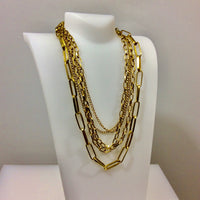 Paperclip Layers Necklace