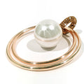 Pearl Circles Scarf Pendant
