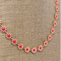 Pink Petals Necklace