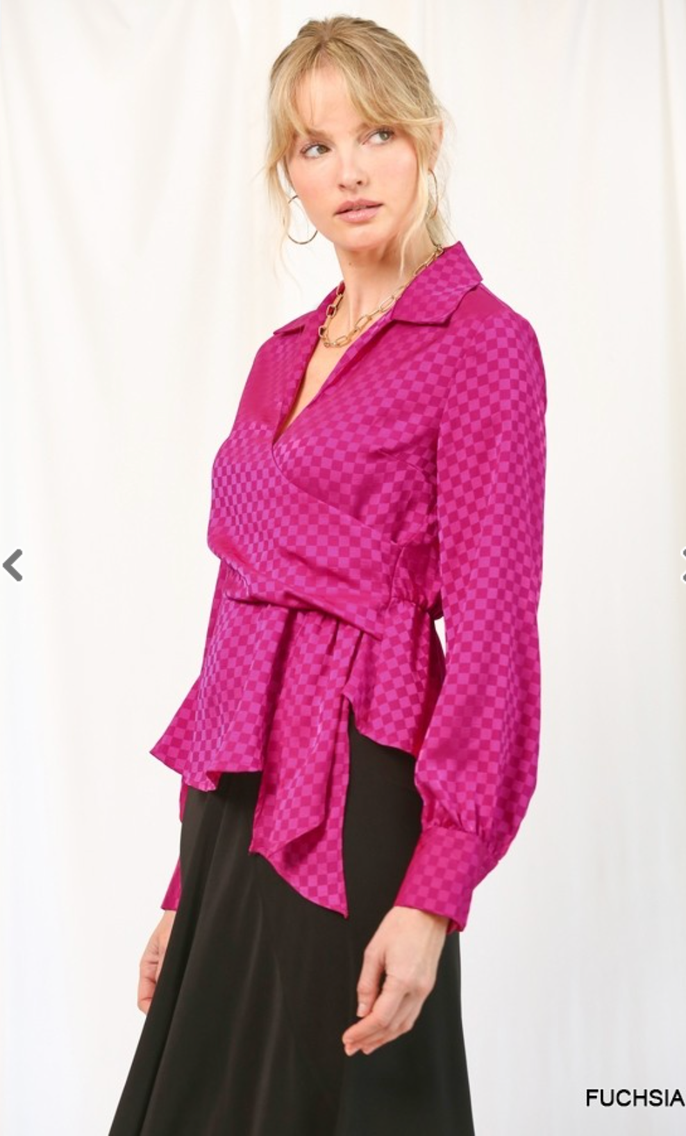 Fireside Fuchsia Top