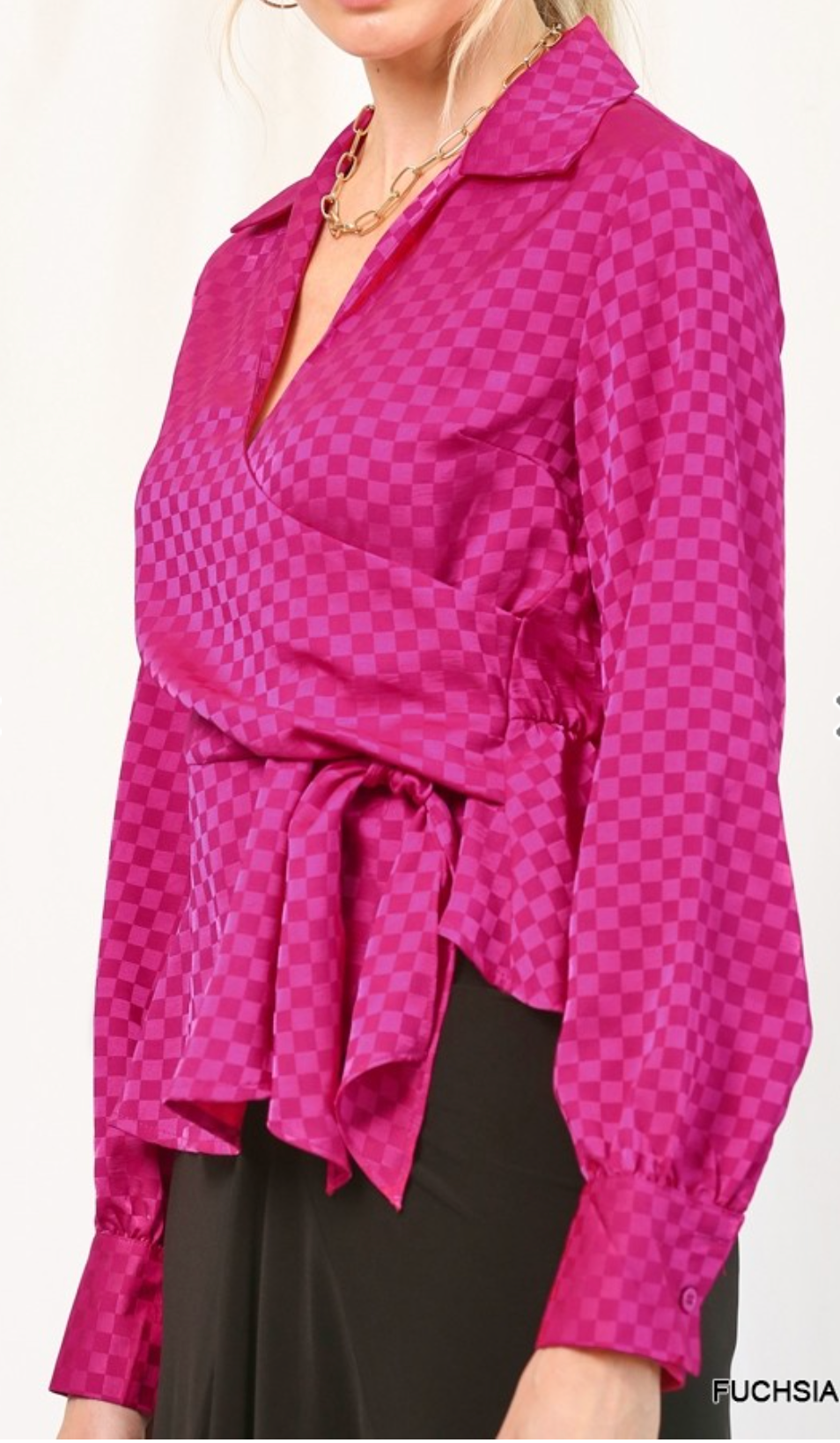 Fireside Fuchsia Top