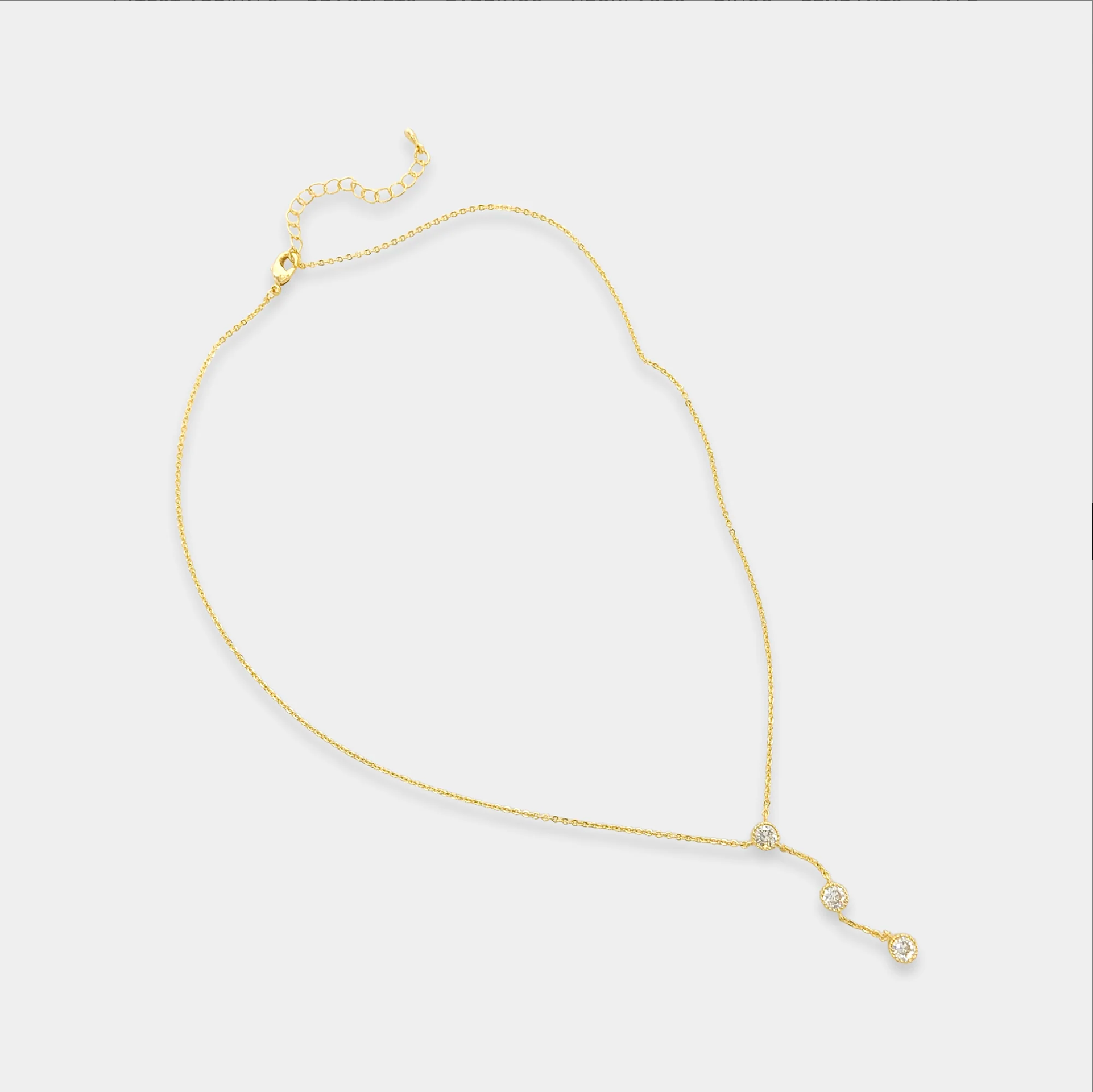 Dainty Drops Necklace
