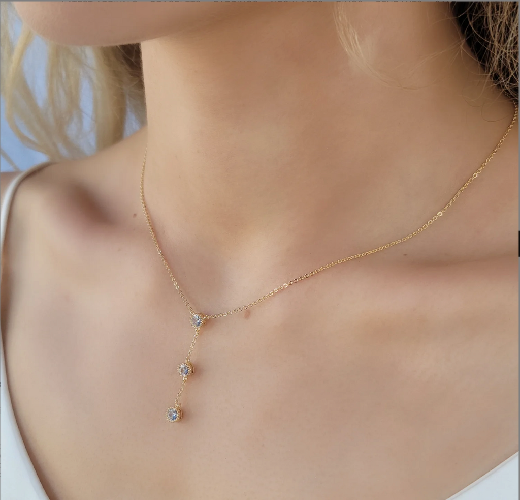 Dainty Drops Necklace