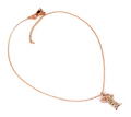 Blessed Rose Gold Pendant Necklace From Good Works