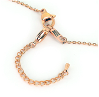 Blessed Rose Gold Pendant Necklace From Good Works